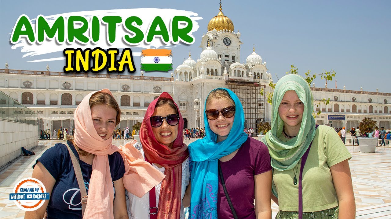 WHY IS AMRITSAR INDIA SO FASCINATING!?! ❤️🇮🇳❤️  Golden Temple, Food & More! | 197 Countries, 3 Kids