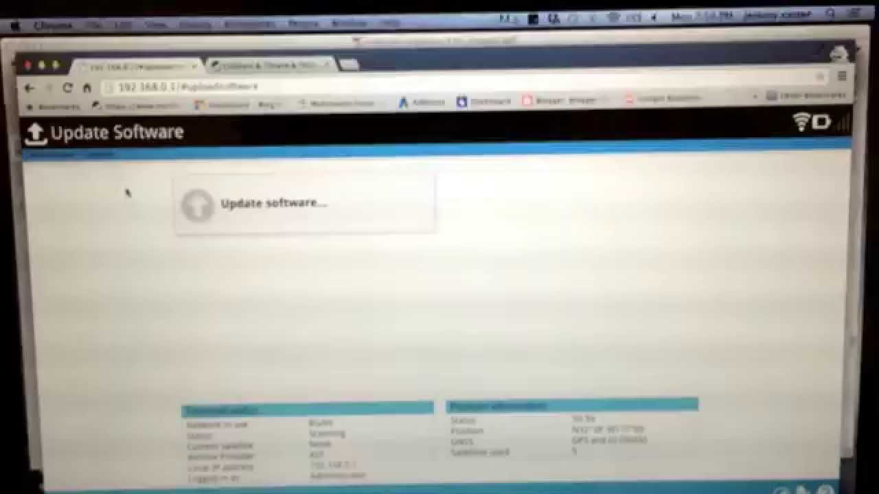 Cobham BGAN Explorer 510 firmware or software upgrade and recovery | NorthernAxcess
