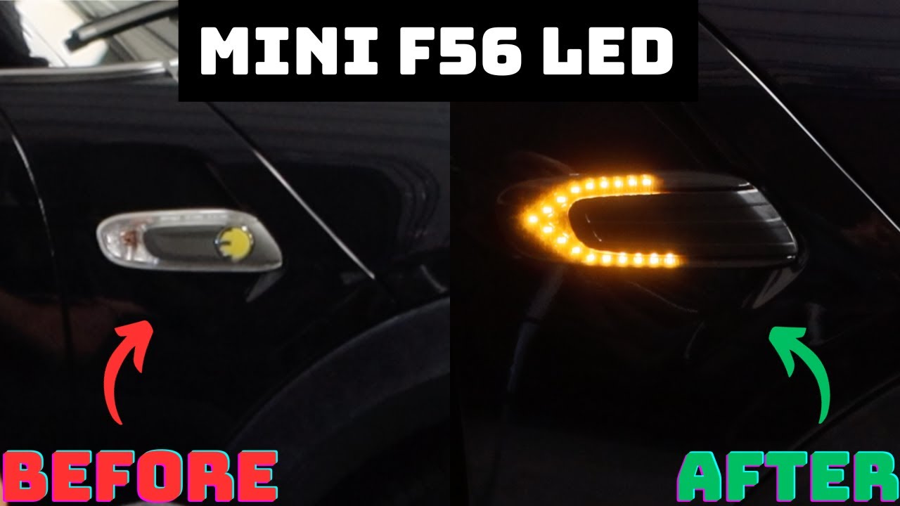 Transform Your Mini F56 With Quick And Stylish Led Side Indicator Upgrades!