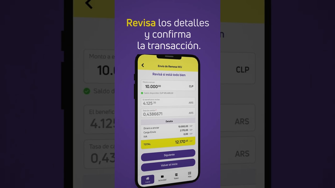 Tutorial CisUp - Envio de dinero