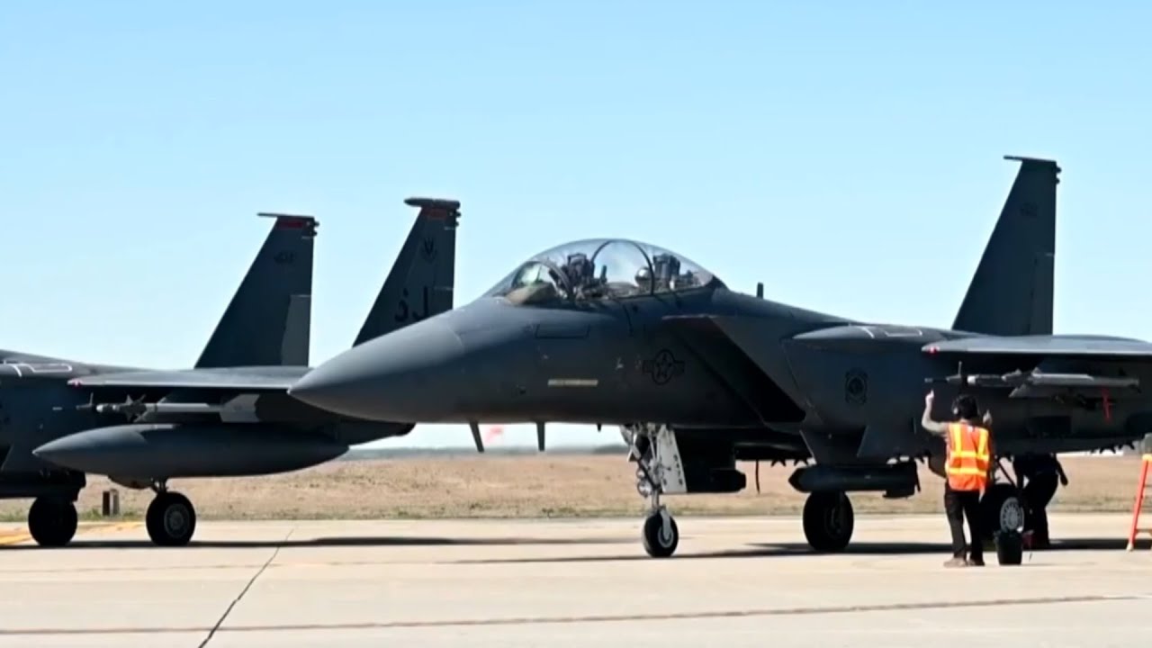 Race to find missing crew after US fighter jet shot down in Iran