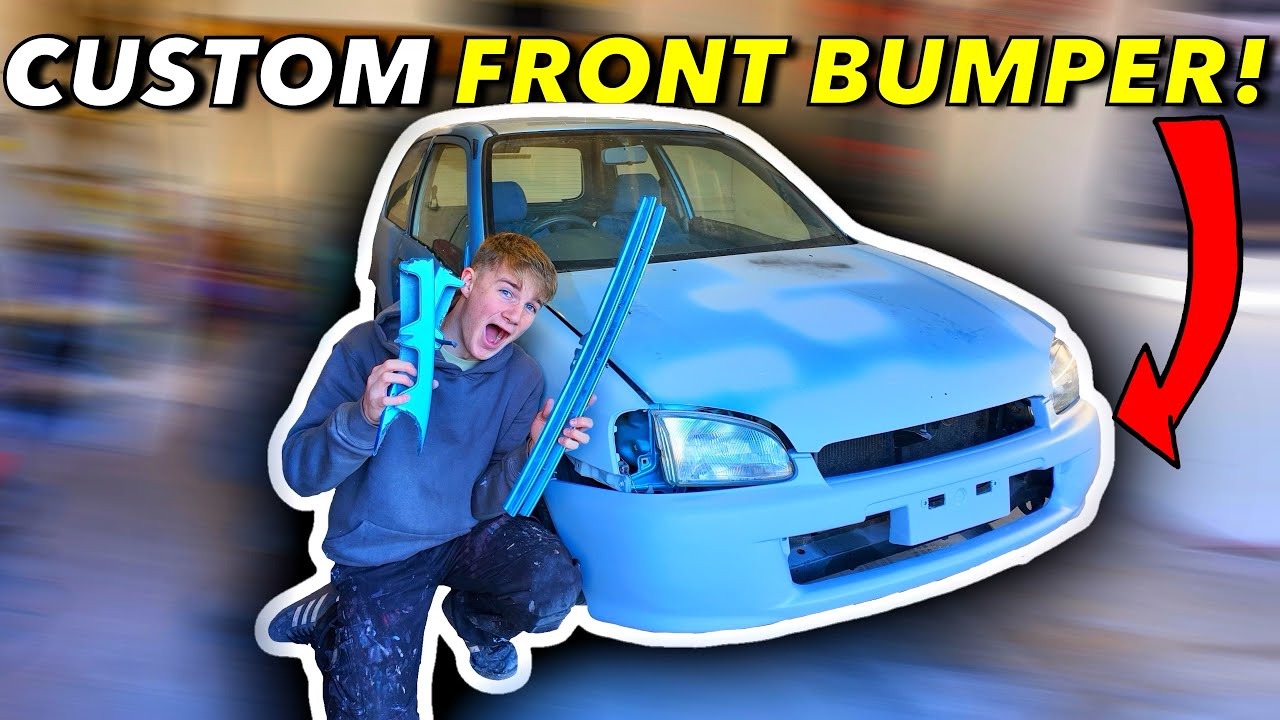 Делаю бампер Glanza на заказ для моей Toyota Starlet!
