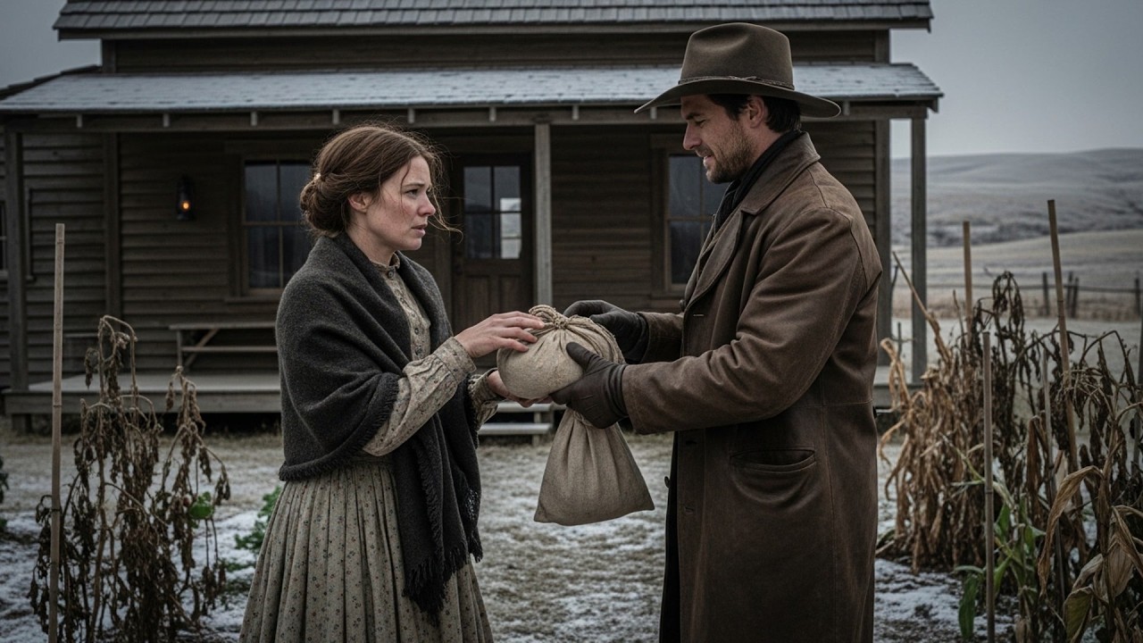 Her Garden Froze Before The Harvest Could Come, The Cowboy Shared His Food Stores Through The Winter