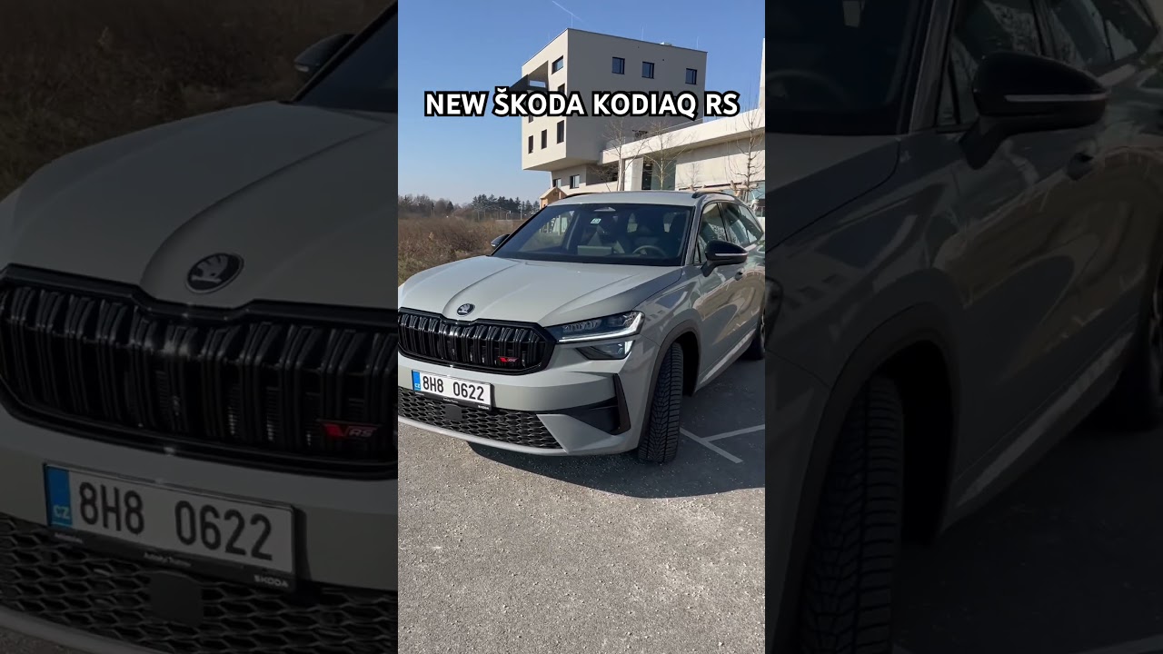 New skoda kodiaq RS. Coming soon. #kodiaq #skoda #newskoda