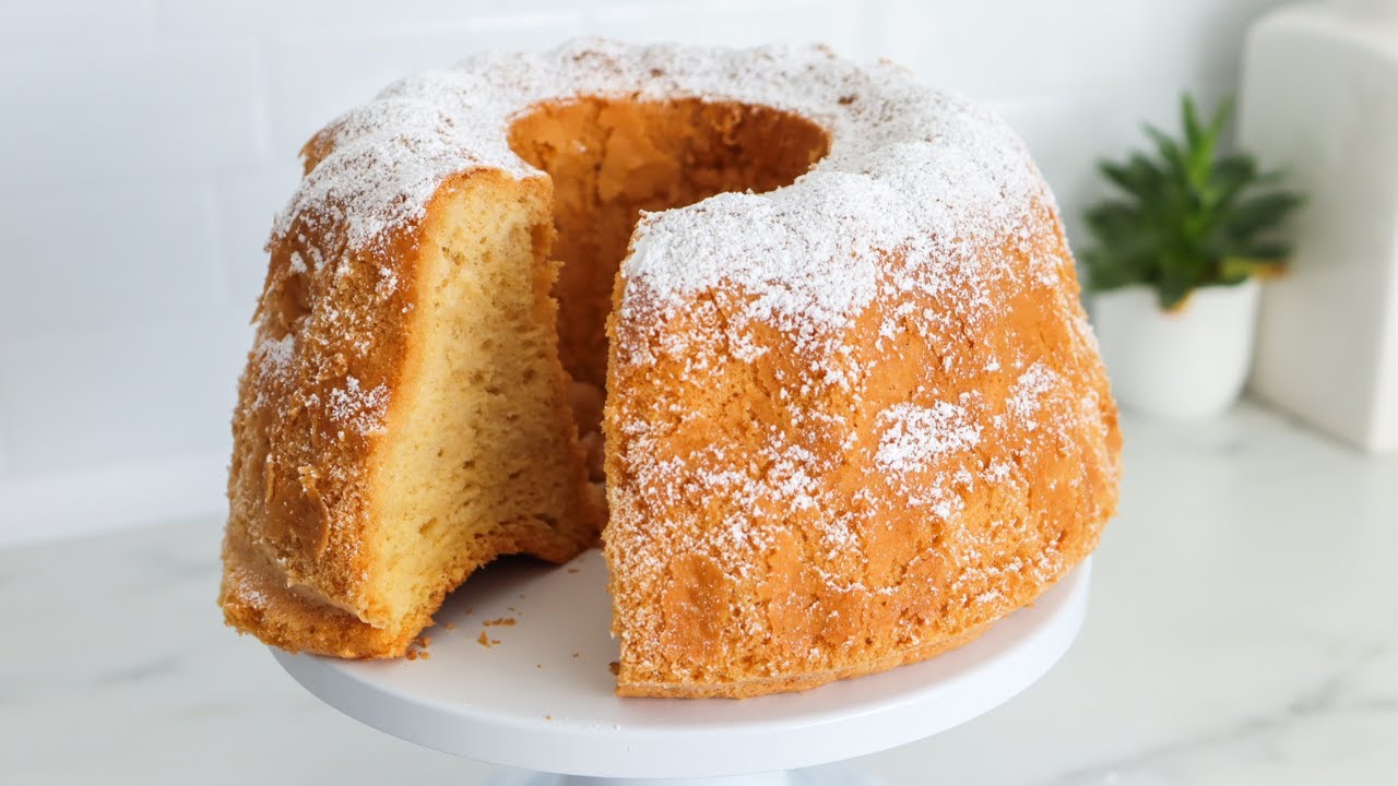 Gâteau moelleux sans farine sans gluten facile et simple à faire !