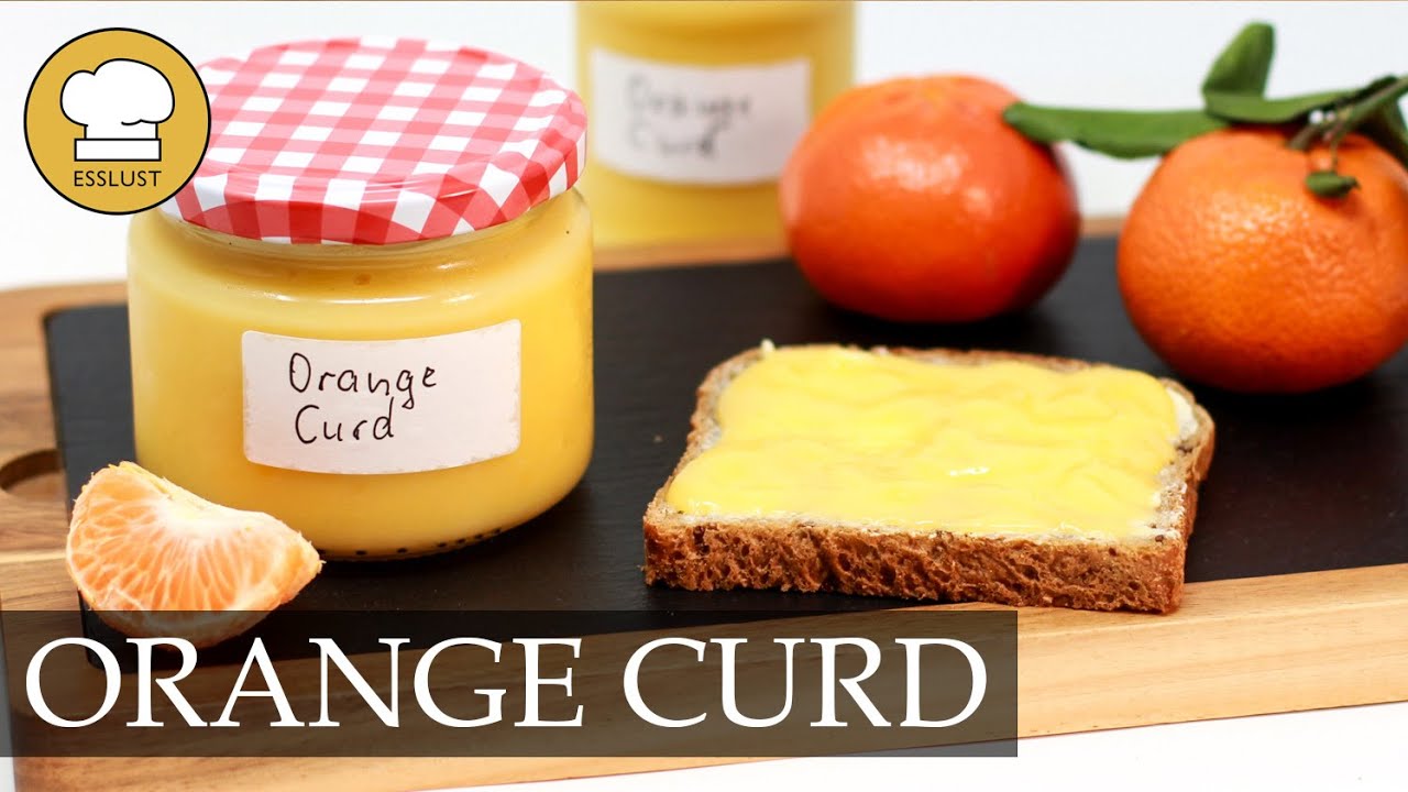 Fruchtig-leckerer Brotaufstrich ORANGE CURD