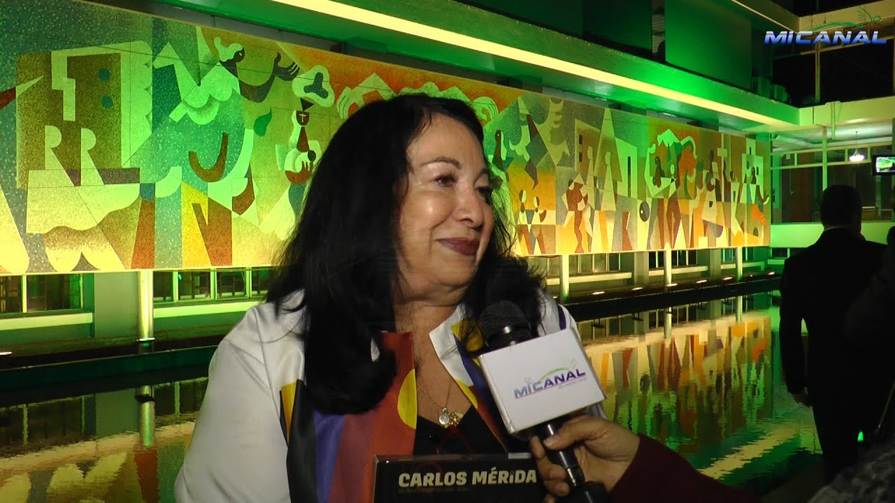 Reconstrucción del Mural de Carlos Mérida: La Seguridad Social