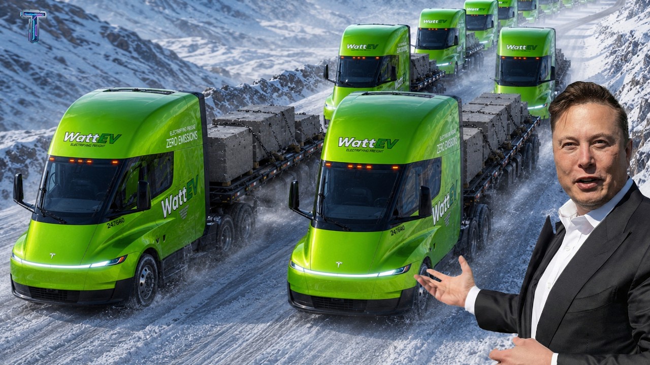 Tesla Semi: 37-тонная проблема, о которой все молчат