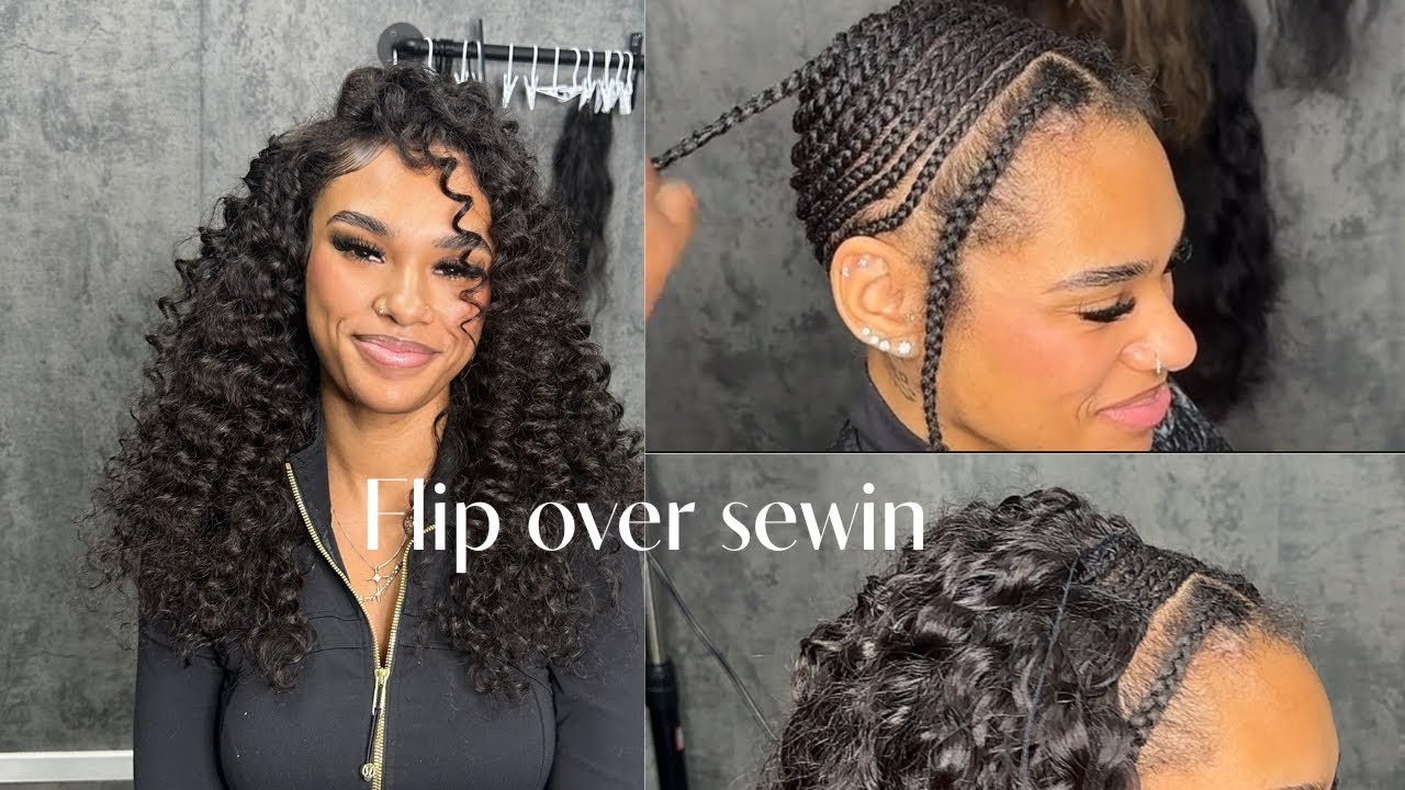 How to: Do a seamless flip over sewin Ivy method 