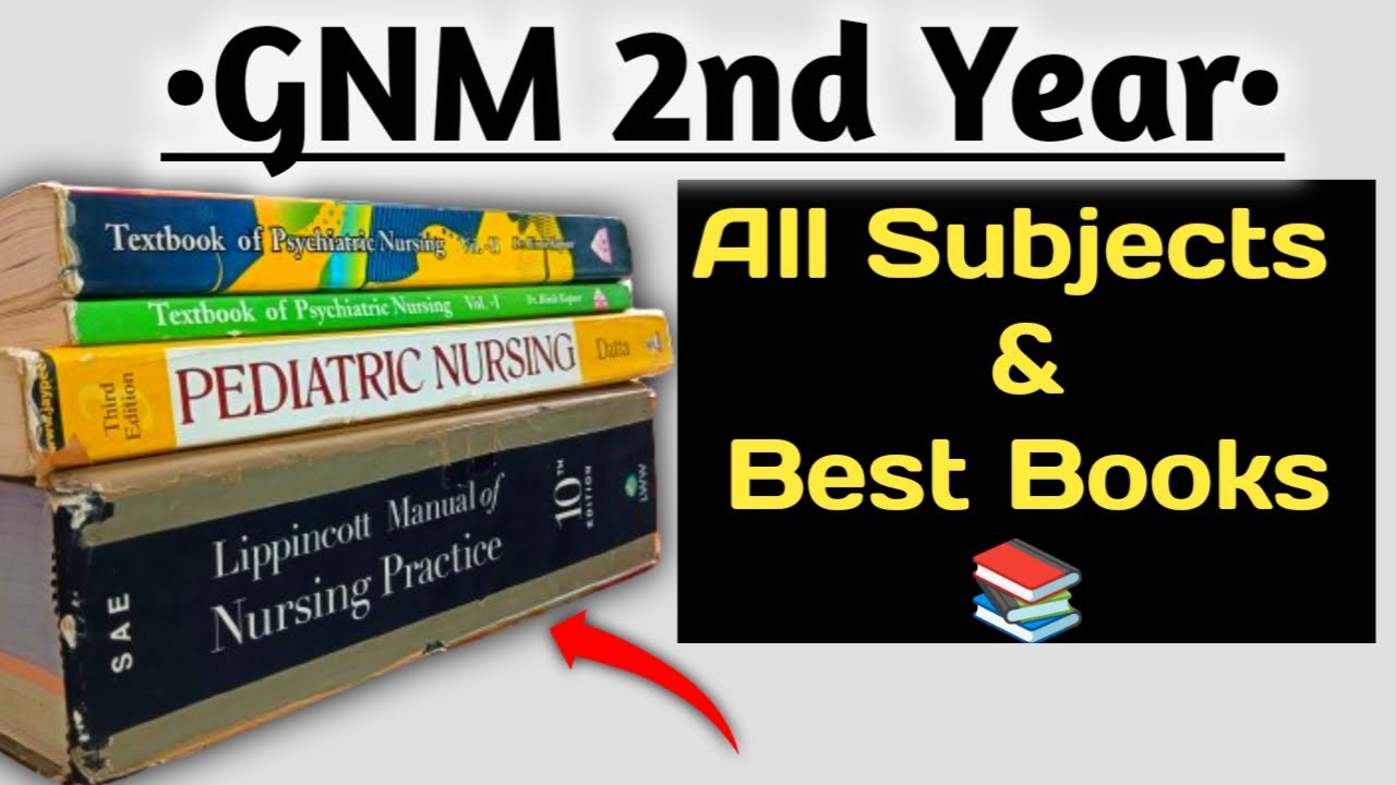 GNM 2nd year ke lie best Books 📚 #gnmbooks #nursing #nursingcriteria