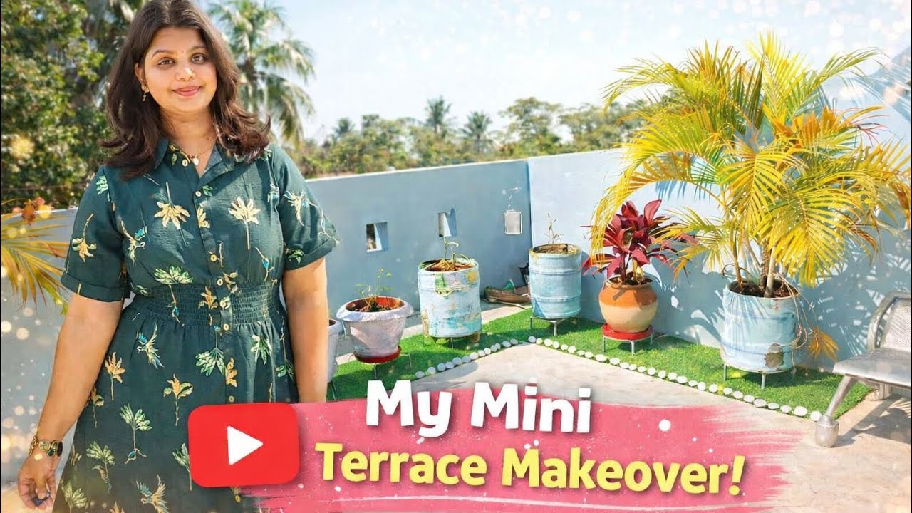 My Terrace Garden Setup | Complete Makeover Reveal ☘️🌿🍀🪴 | Avis Worth 