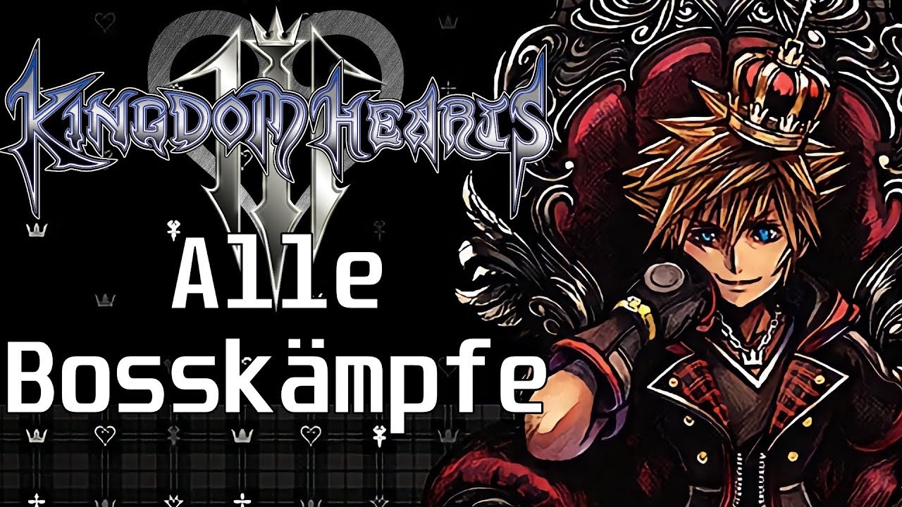 Kingdom Hearts 3: Alle Bossgegner [PS4 Pro]