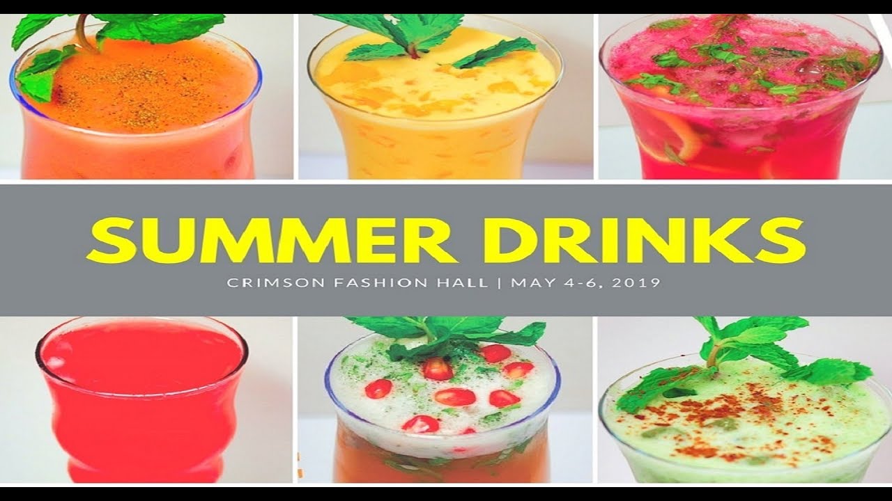 6 तरीके के फ्रेश ड्रिंक रेसिपी  6 Refreshing Summer Drinks Easy Summer Drink By Manisha Bharani