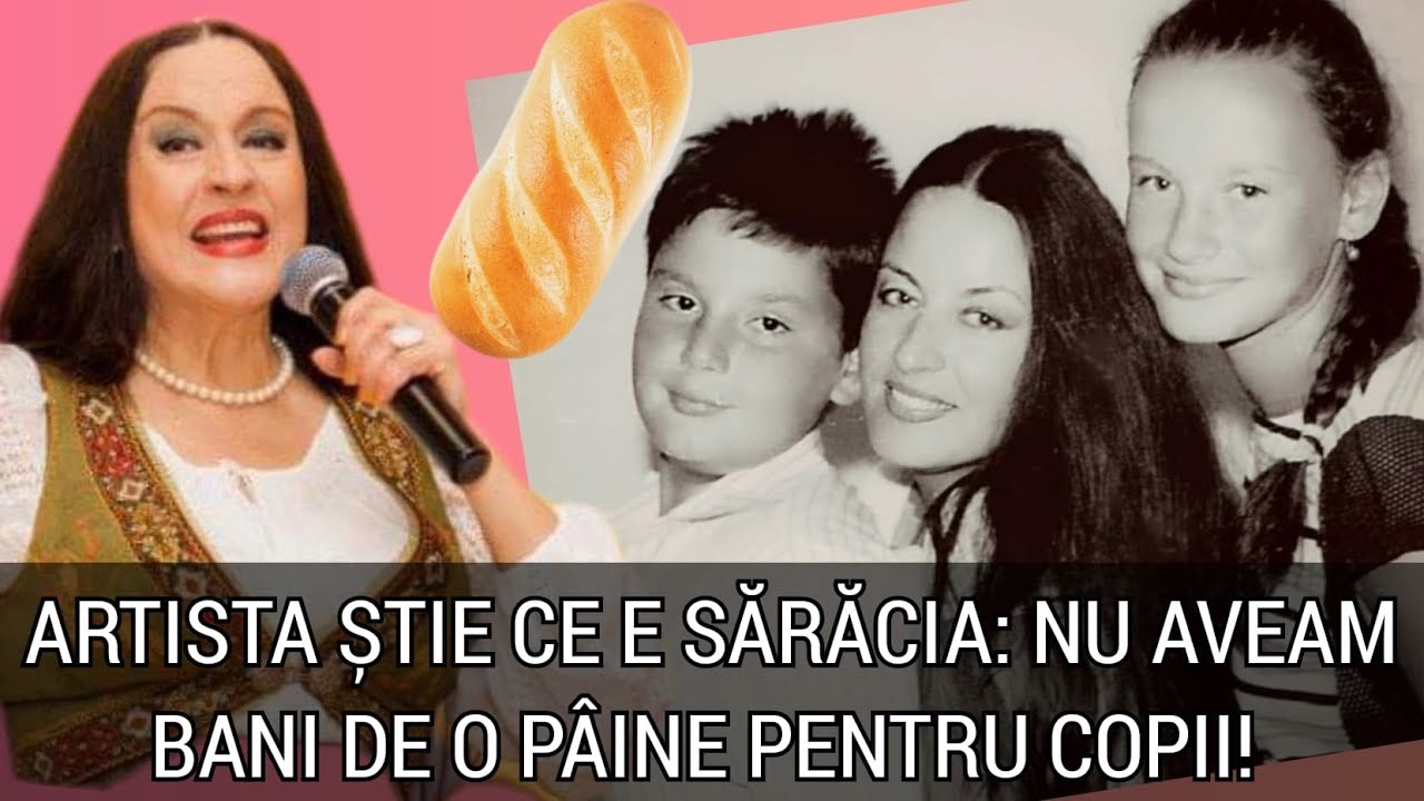 Maria Dragomiroiu stie ce e saracia! Artista a locuit cu sotul si copiii intr-o camera, la demisol.