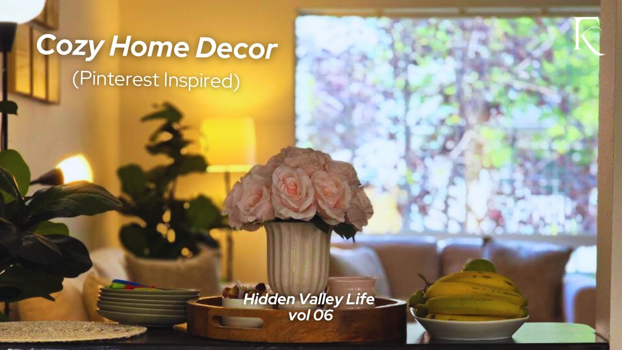 Cozy Chic Home Decor Inspiration | Creamy Garlic Chicken Recipe