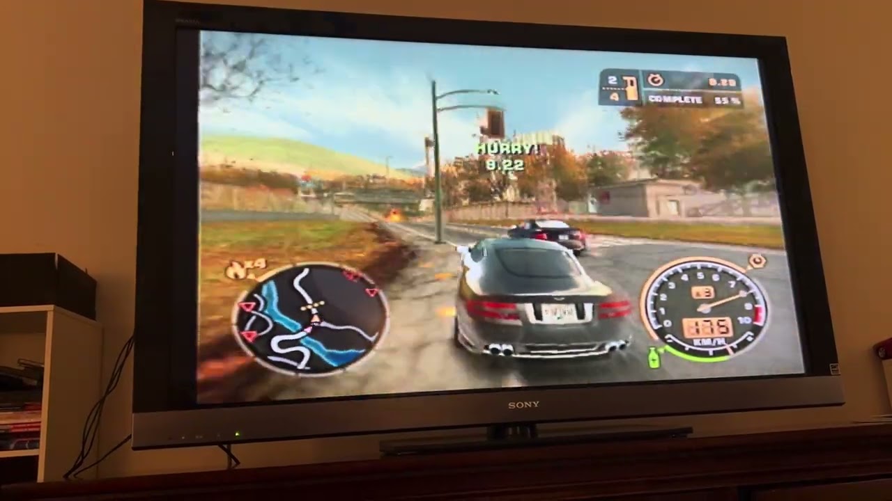 Need For Speed Most Wanted PS2 Tollbooth Time Trial Challenge 31 3:32.61 