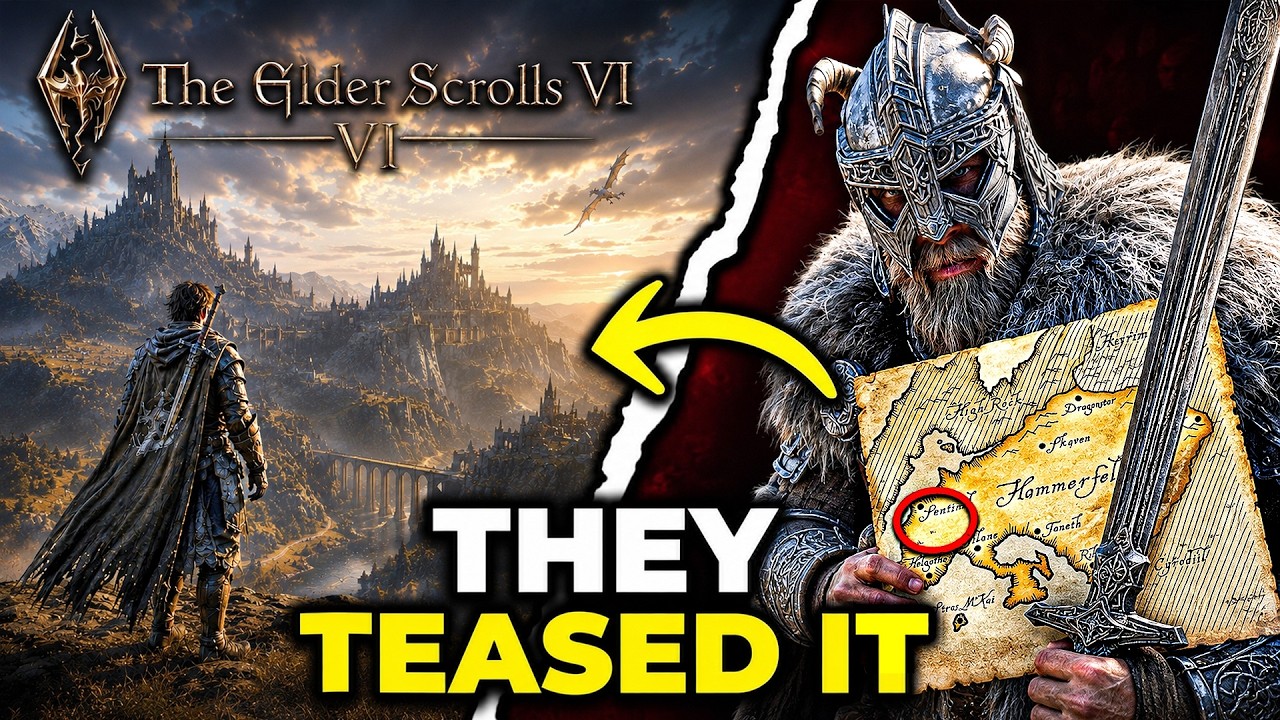 Bethesda только что подразнила нас The Elder Scrolls 6&hellip; и оставила БОЛЬШУЮ подсказку!