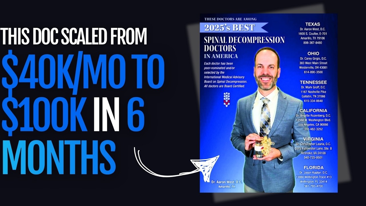 Spinal Decompression Marketing Case Study: Disc Centers of America Doctor