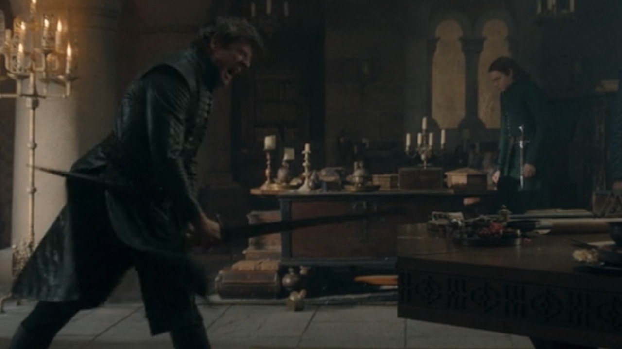 House of The Dragon Season 3 Episode 4 - Ormund Hightower Rage Scene After Receiving The Letter