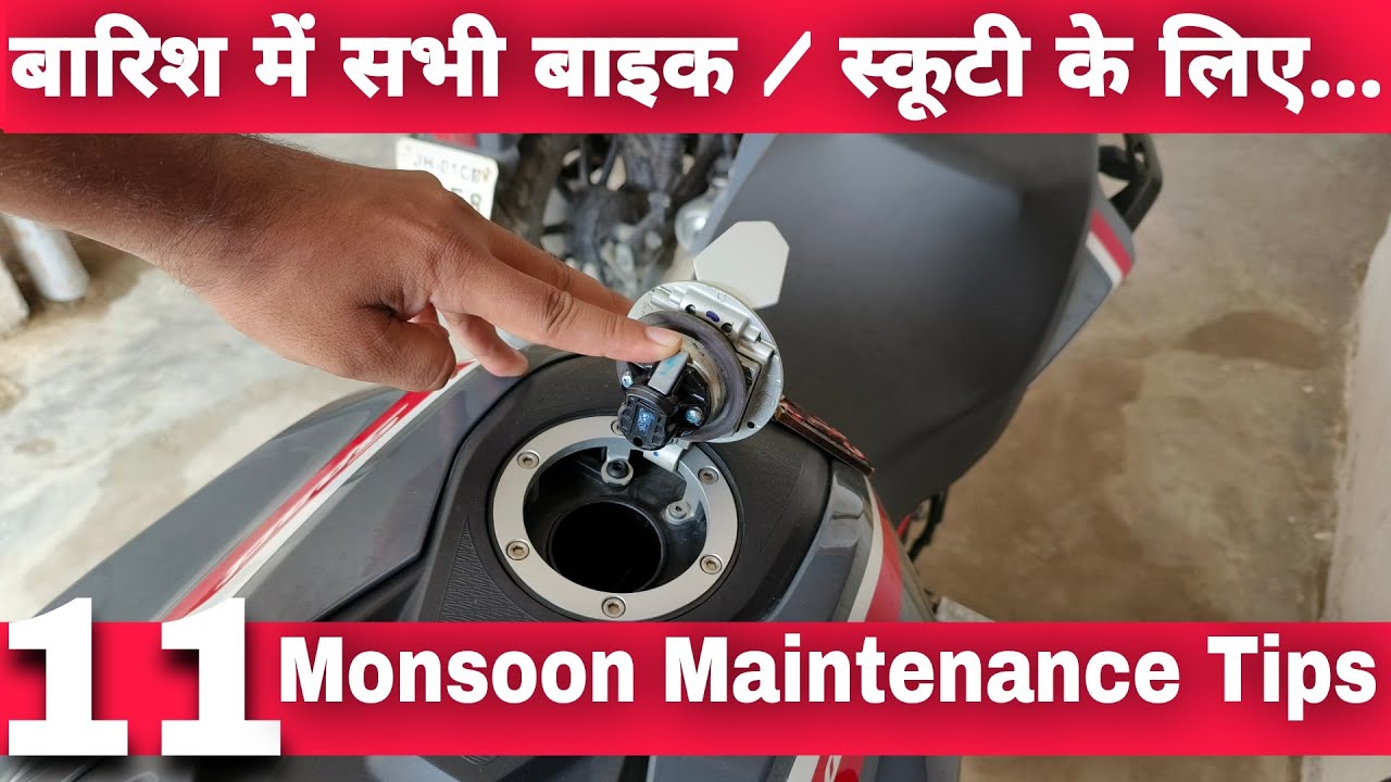 11 Monsoon (Rain) Maintenance & Safety Tips For Bikes and Scooters | How To Maintain Bikes In Rain?