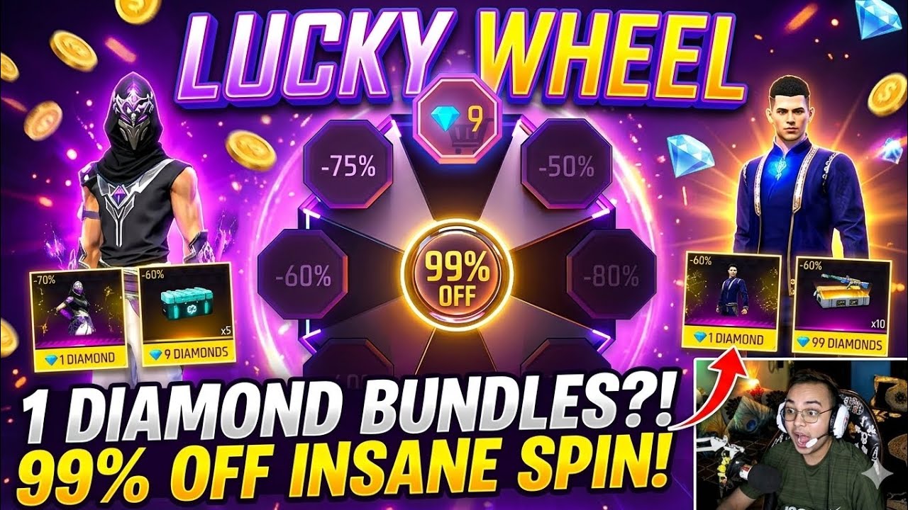 Lucky Spin event 😍Or Unlucky spin Event😭 ?How much diamond i spend 🥵
