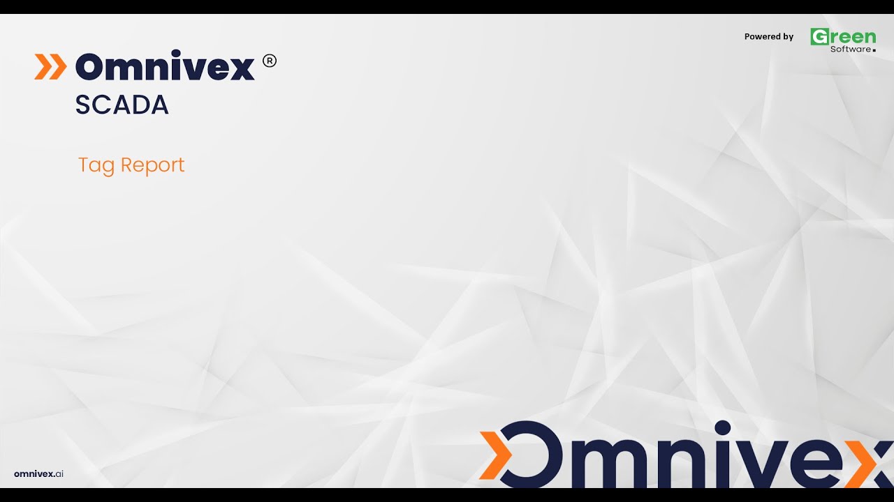 Omnivex SCADA | Tag Report
