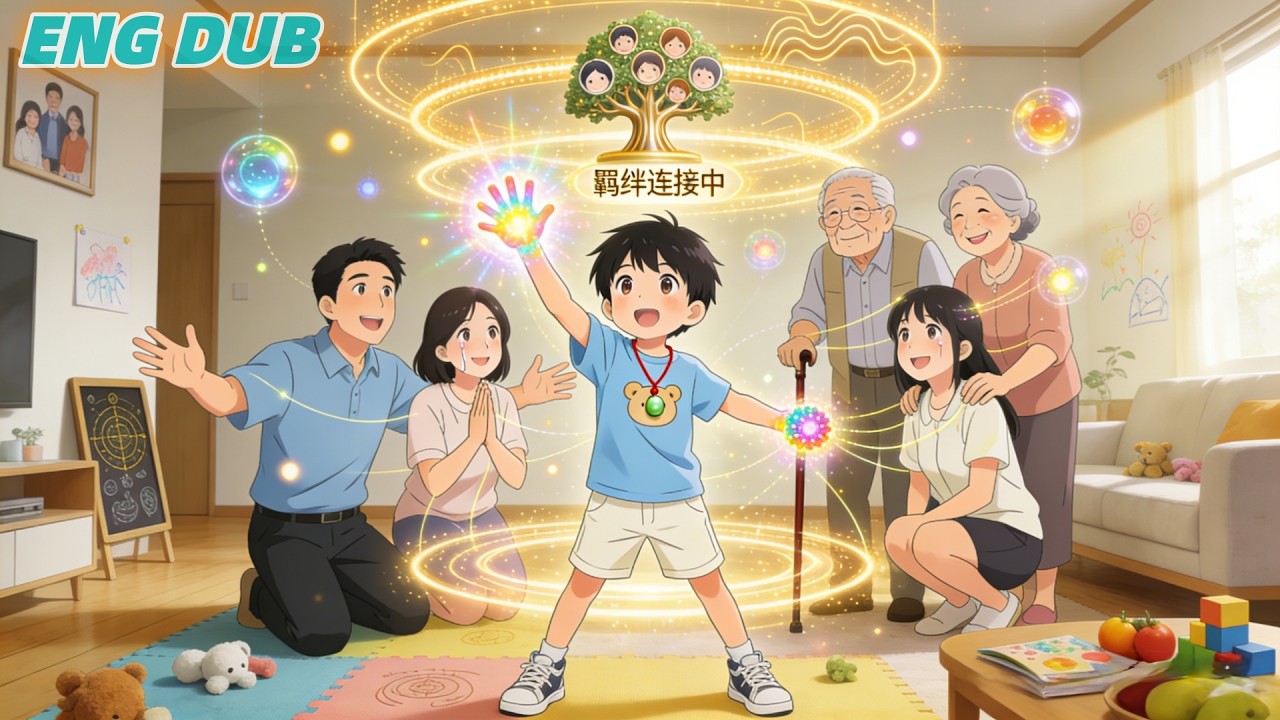 Transmigrated as a 6-year-old,I activated the Family Bond Sys—binding with family to boost abilities