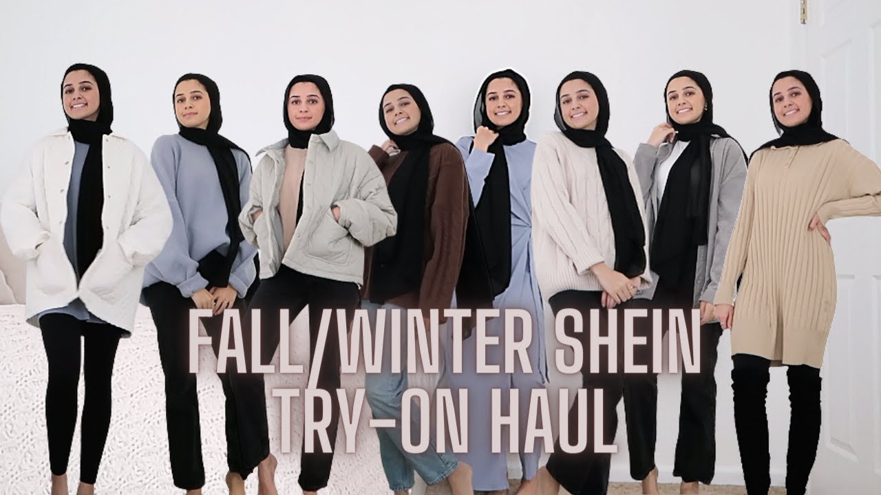 huge modest fall shein haul 2021 | try-on | hijabi friendly haul
