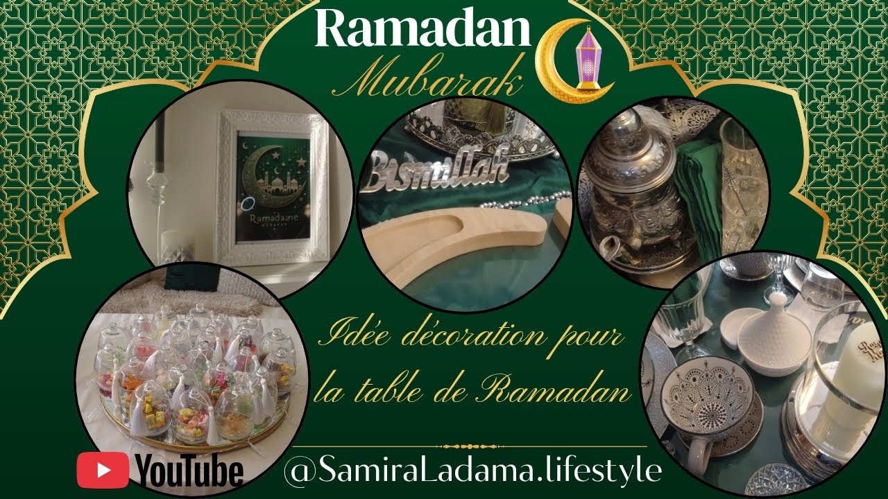 ✨️🔥 Idées de décoration Ramadan fevrier 2026 | Ambiance vert émeraude & argenté✨️