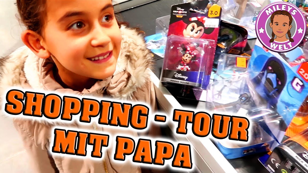 Shoppingtour mit Papa - Großeinkauf und Einkaufs Haul | Mileys Welt