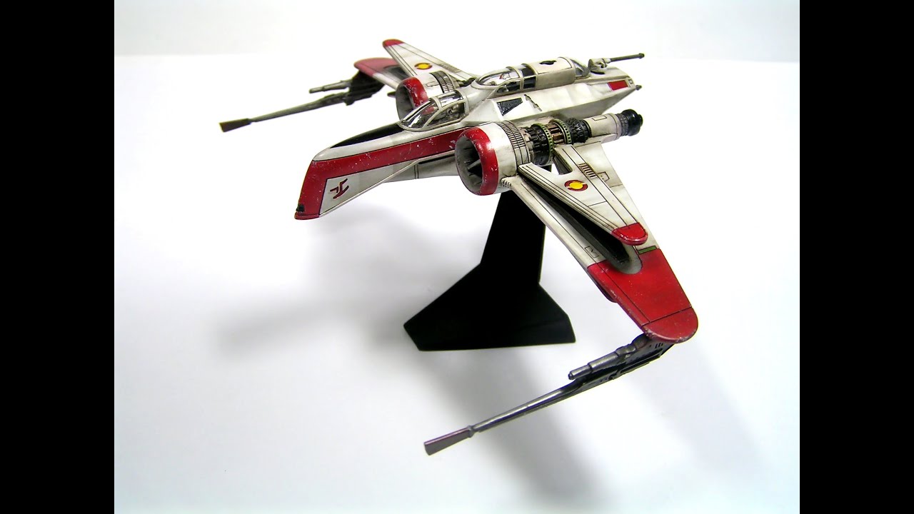 How to build Star Wars ARC-170 starfighter Revell 1:83 easy pocket