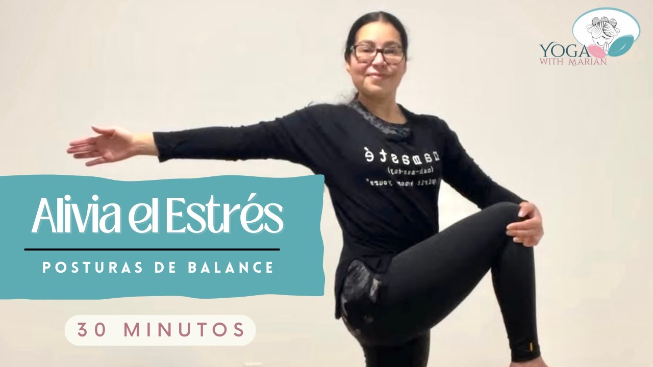 Clase de yoga para aliviar el estrés y la ansiedad | Yoga with Marian