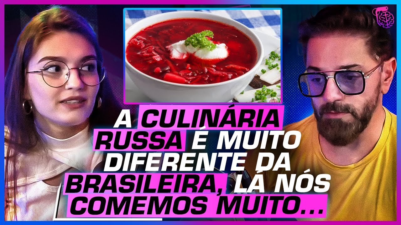 O QUE as PESSOAS COMEM na RÚSSIA? - KATIUSHA (A RUSSA)
