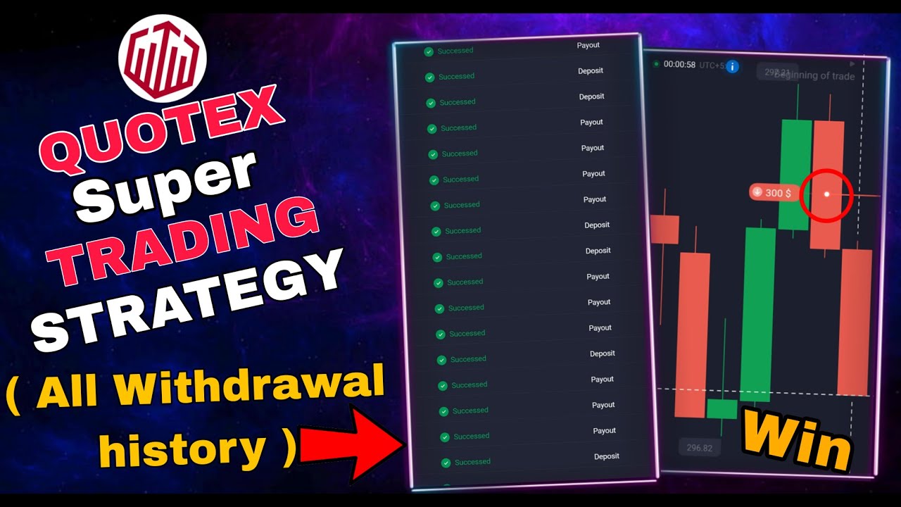 QUOTEX Super Trading Strategy 2025 🔥 | Binary Options Trading Strategy| Quotex Trading Withdrawal