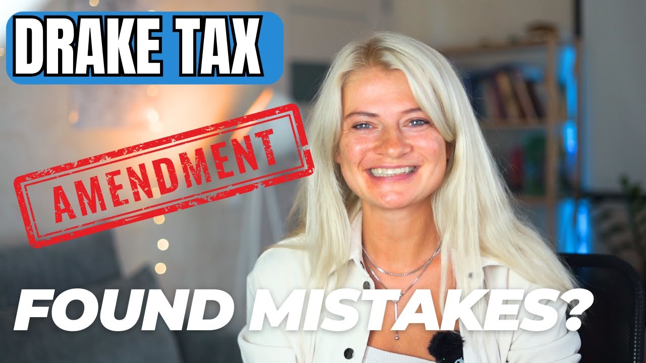 Step-by-Step Guide to Amending Tax Return in Any Tax Software [Drake Tax 2024 Example] 1040-X