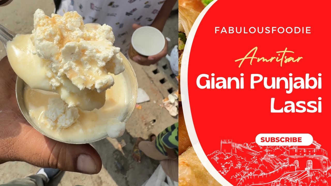 Amritsar’s Pede Wali Lassi: A Unique Taste Experience #LASSI #pede wali lassi