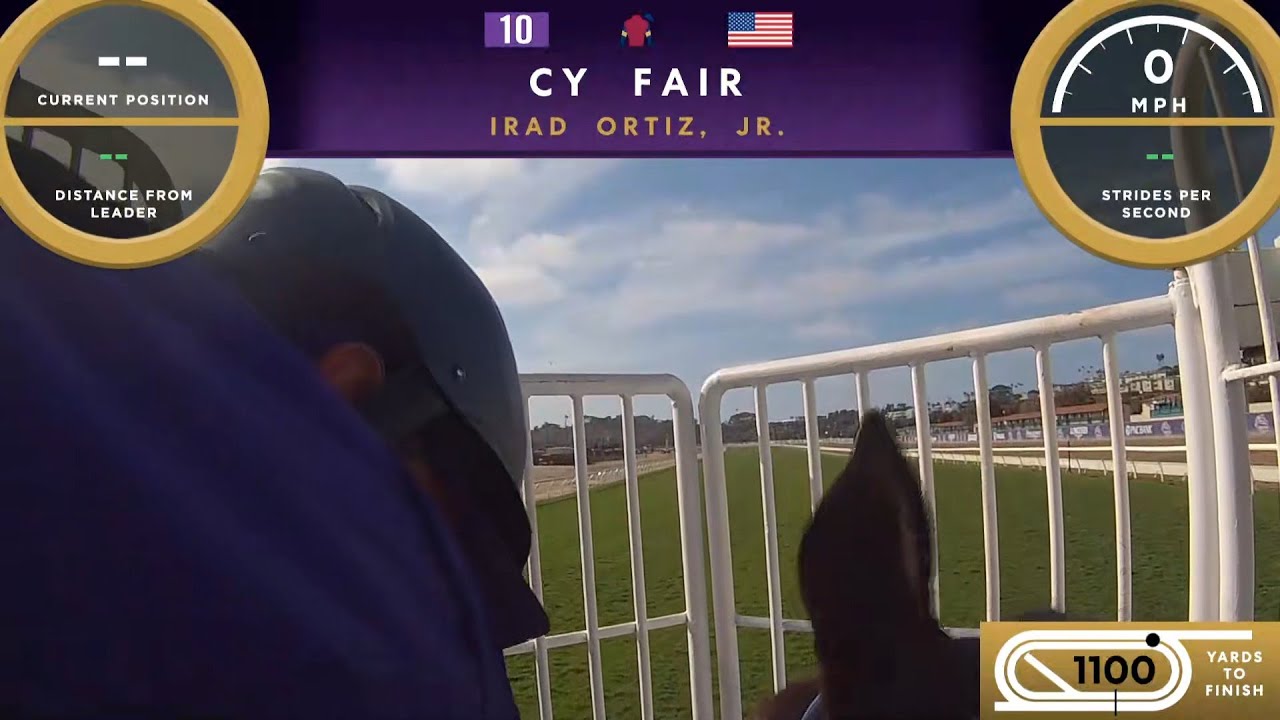 Ride with Irad Ortiz Jr. to Win the Juvenile Turf Sprint on Cy Fair