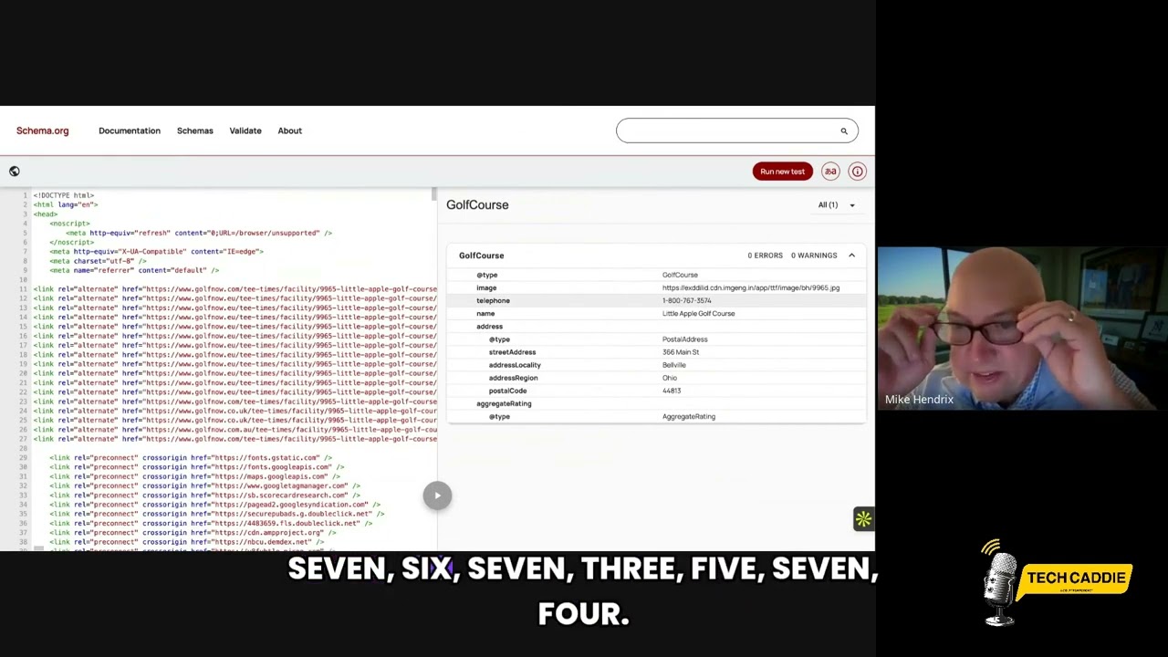 GolfNow Schema Scandal