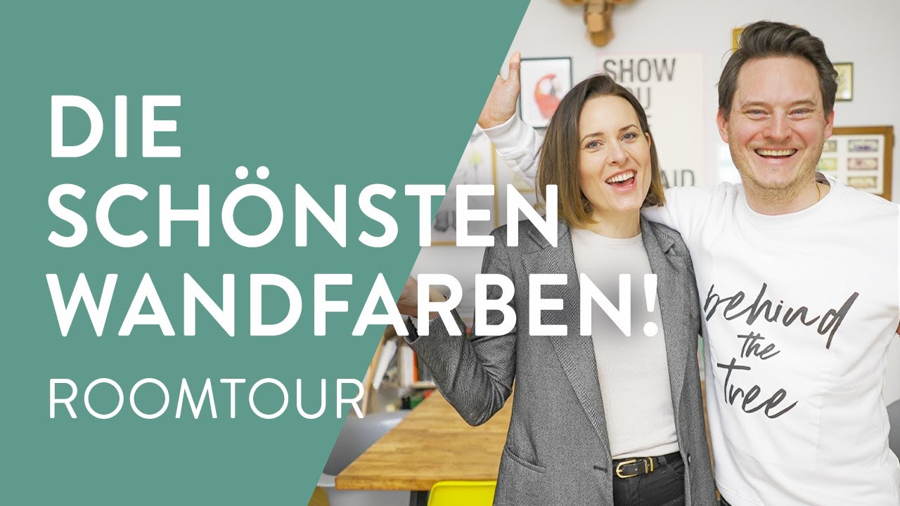 Wandfarben Ideen f&uuml;r Euer Zuhause | Amelie zeigt wie's geht (Roomtour)