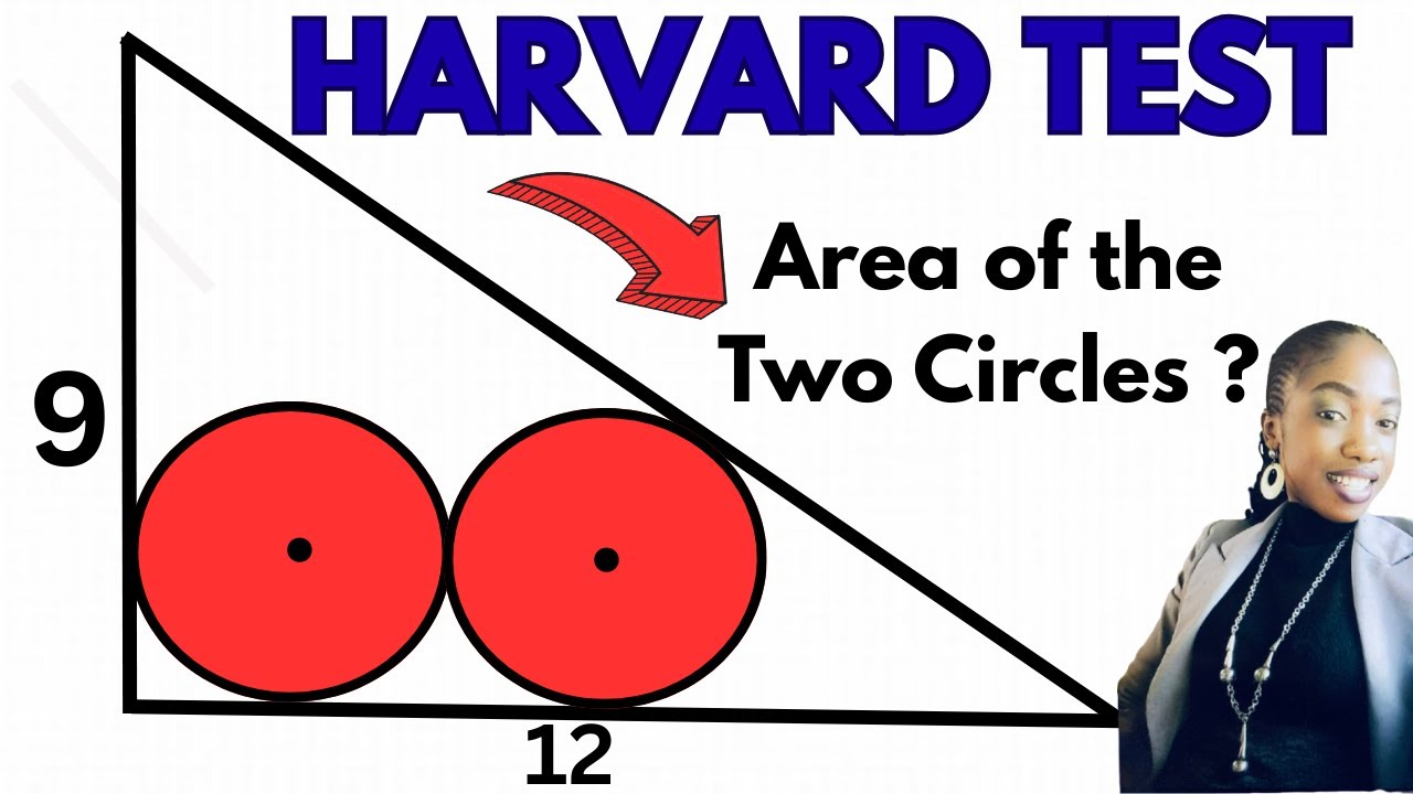 How To Solve A Harvard Interview Geometry Puzzle That Stumps Many #geometrypuzzle #geometry