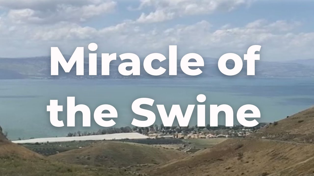 Miracle at the Cliffs of Gadara &ndash; Jesus Cast Demons into Pigs!