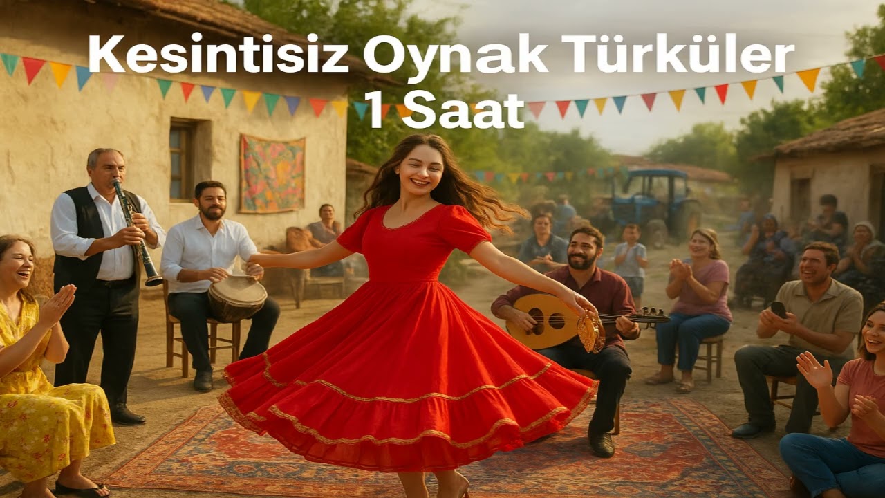 Karışık Oynak Türküler - Kesintisiz 1 Saat