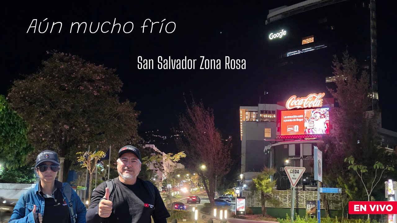 En vivo, persiste el frío en #elsalvador
