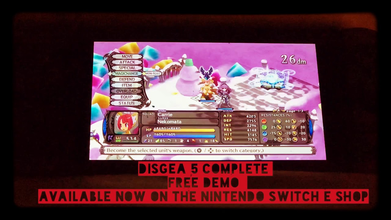 FREE DEMO - DISGEA 5 COMPLETE