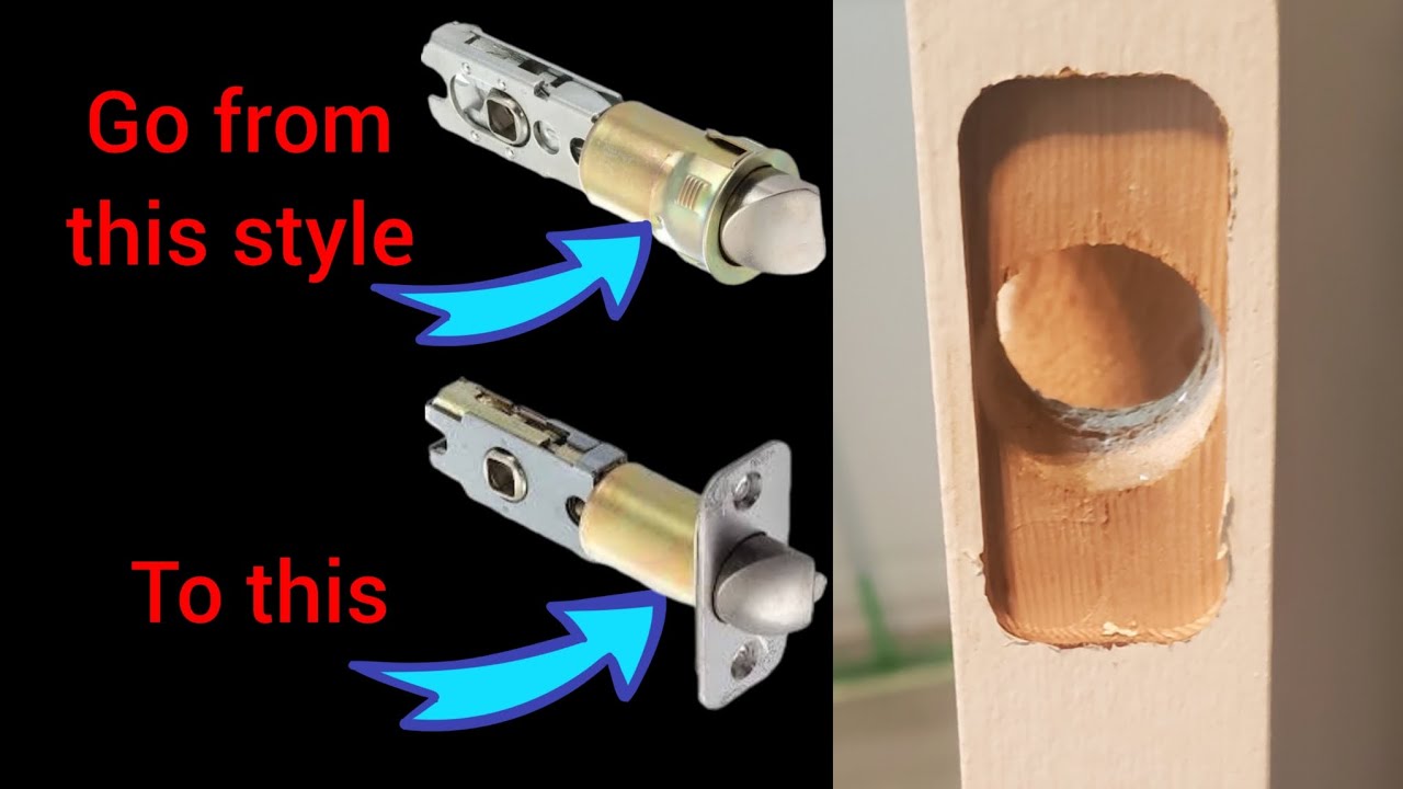 Как врезать дверную защелку с лицевой планкой с помощью Milescraft Hinge Mate 350