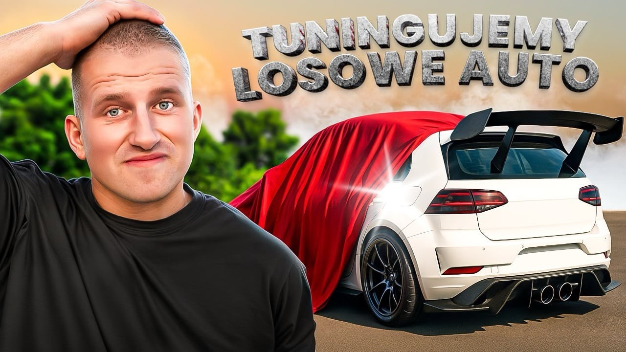 Kupuję PIERWSZY SPORTOWY SAMOCH&Oacute;D, jaki zobaczę na ulicy! *TUNING W 24H*