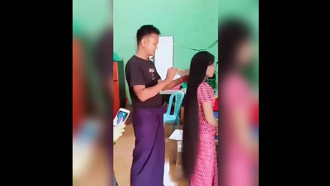 super long hair to short hair 30919