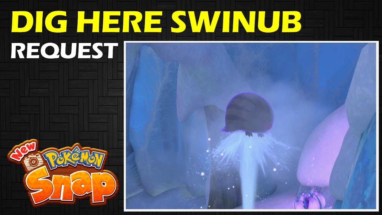 Dig Here Swinub: 4 Star Request | New Pokemon Snap Guide & Walkthrough