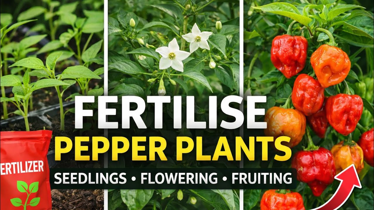 How I Feed My Pepper Plants for Maximum Yield (All Growth Stages)