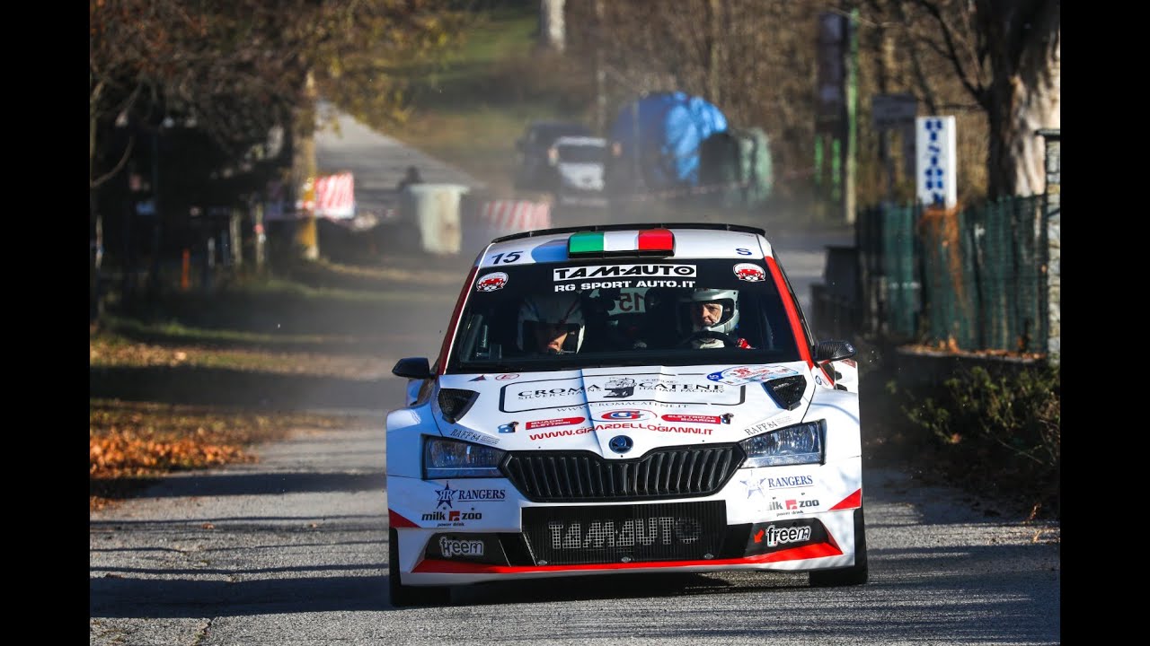 SOSSELLA - NODARI CAMERACAR RALLY SKODA FABIA R5   RALLY DI COMO 2020   PS 5